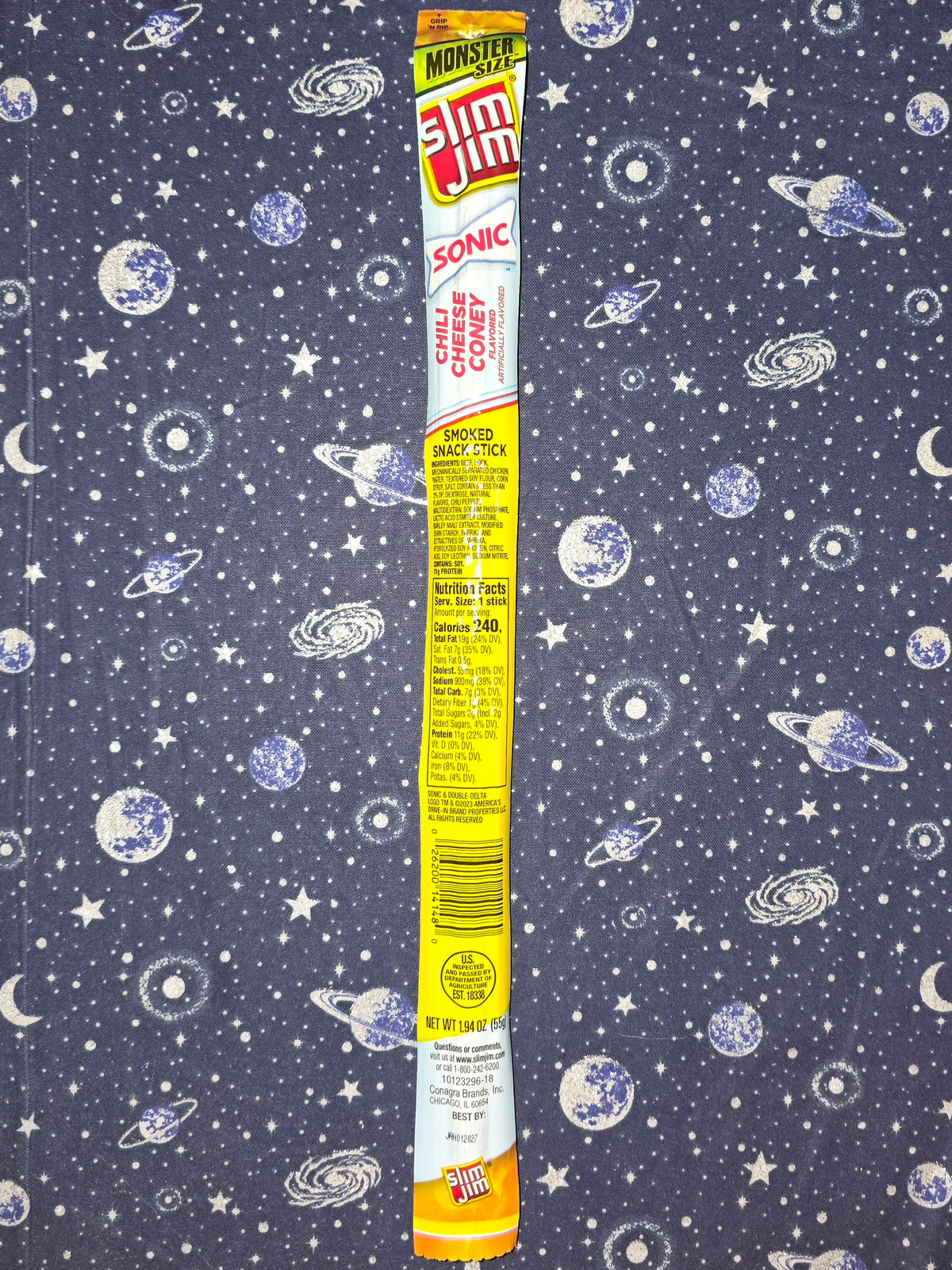 Slim Jim Chili Cheese Coney Monster Size