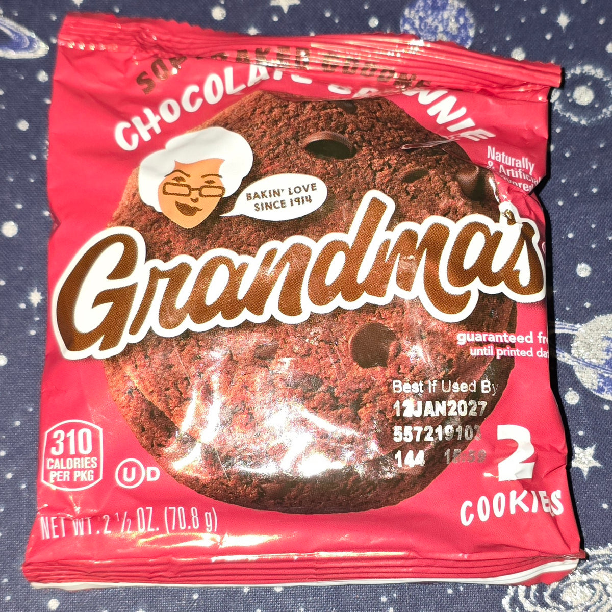 Grandma's Cookies Chocolate Brownie