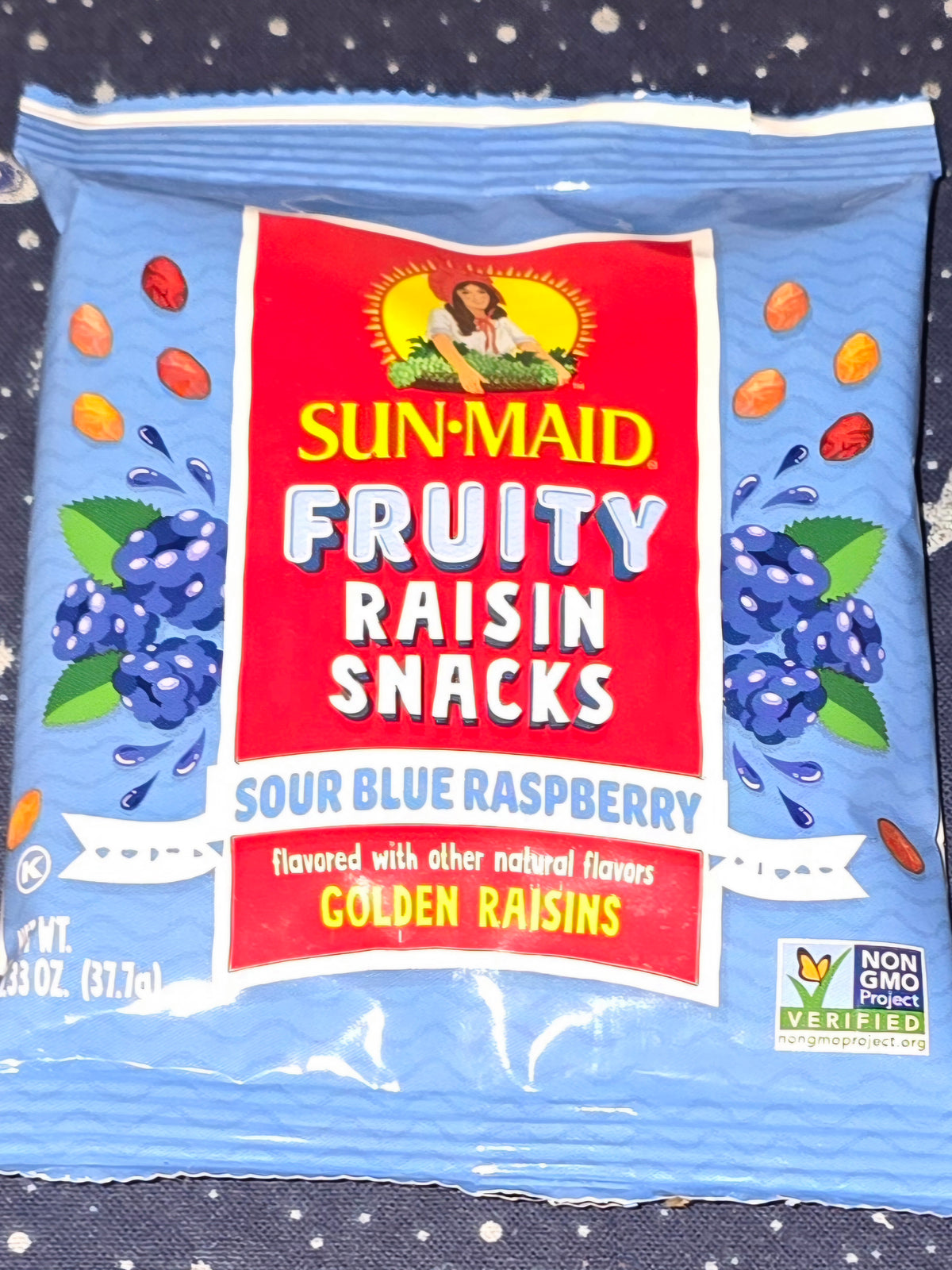 Sun-Maid Sour Blue Raspberry Raisins