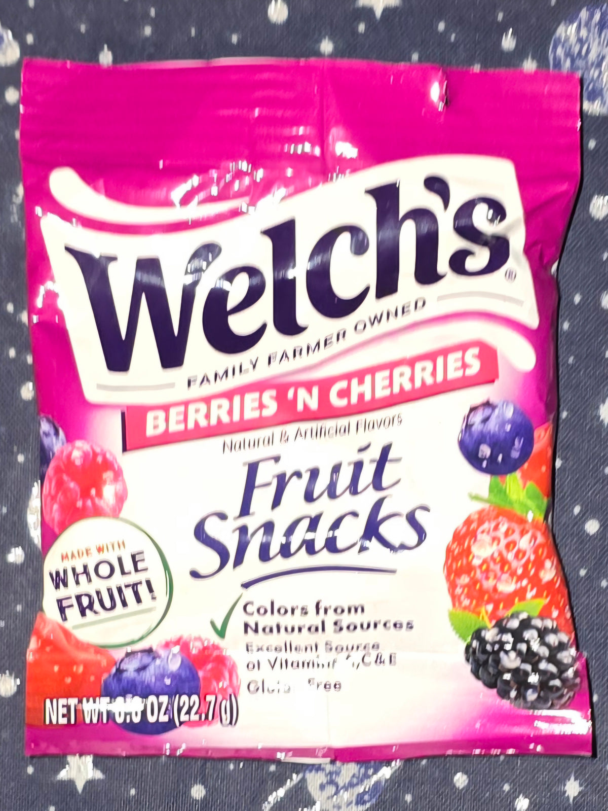 Welch's Fruit Snacks Berries 'n' Cherries