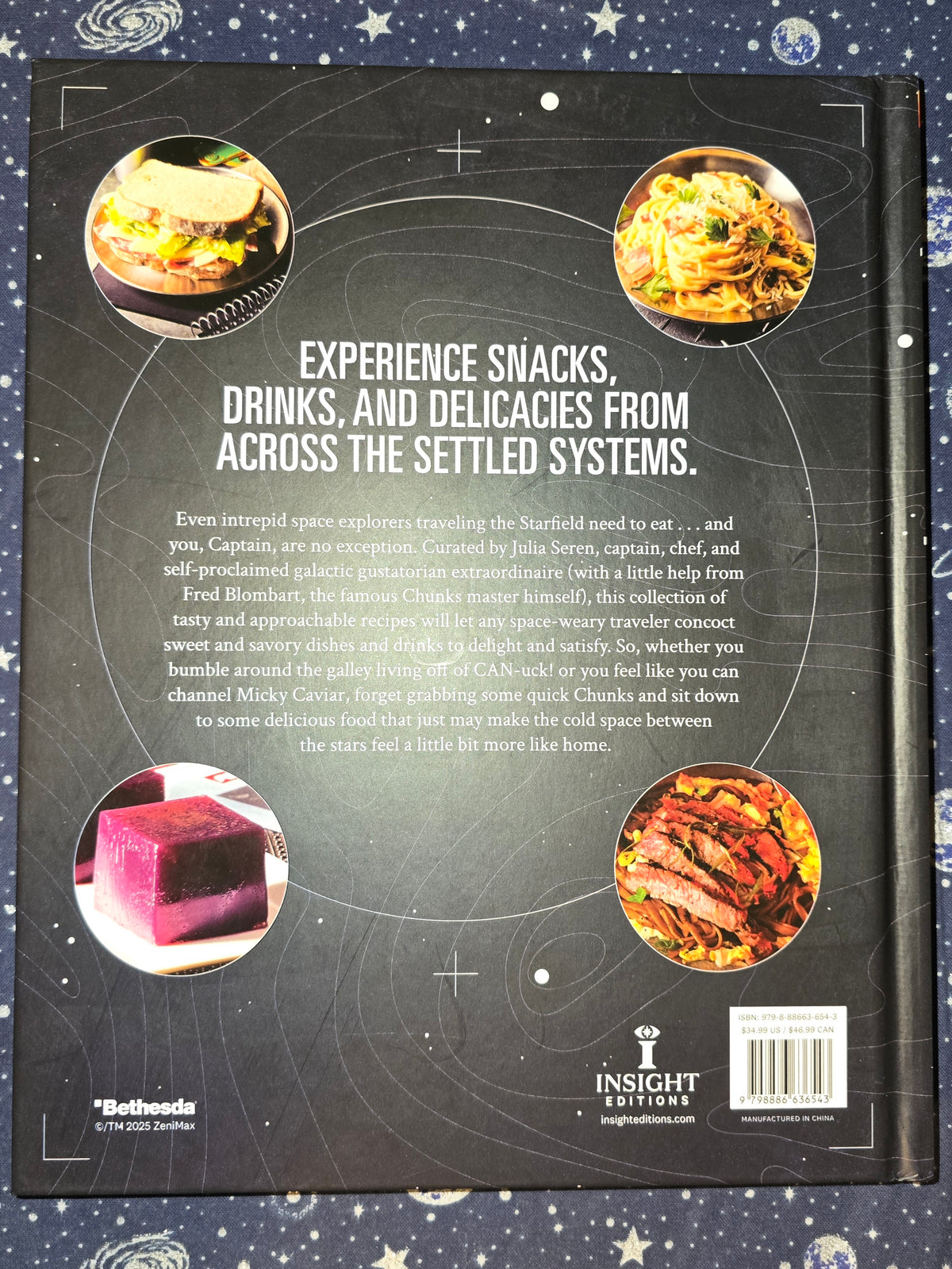 Cookbook Starfield