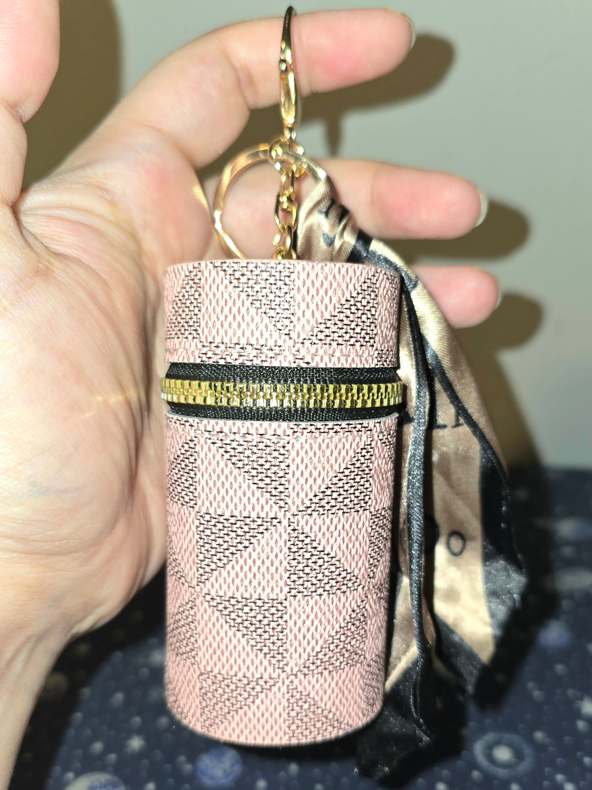 Bucket Coin Purse Pink