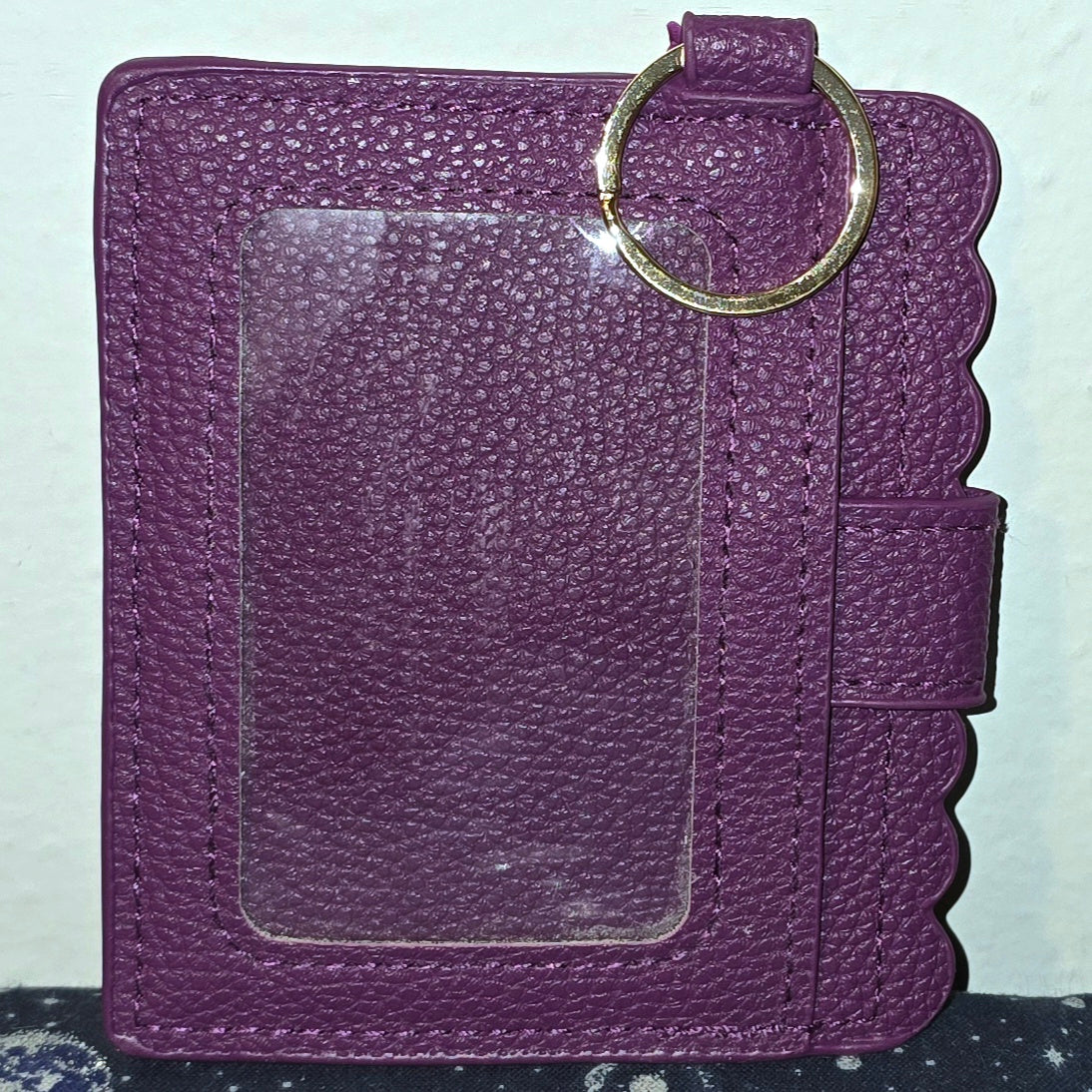 Card Holder Wallet Purple