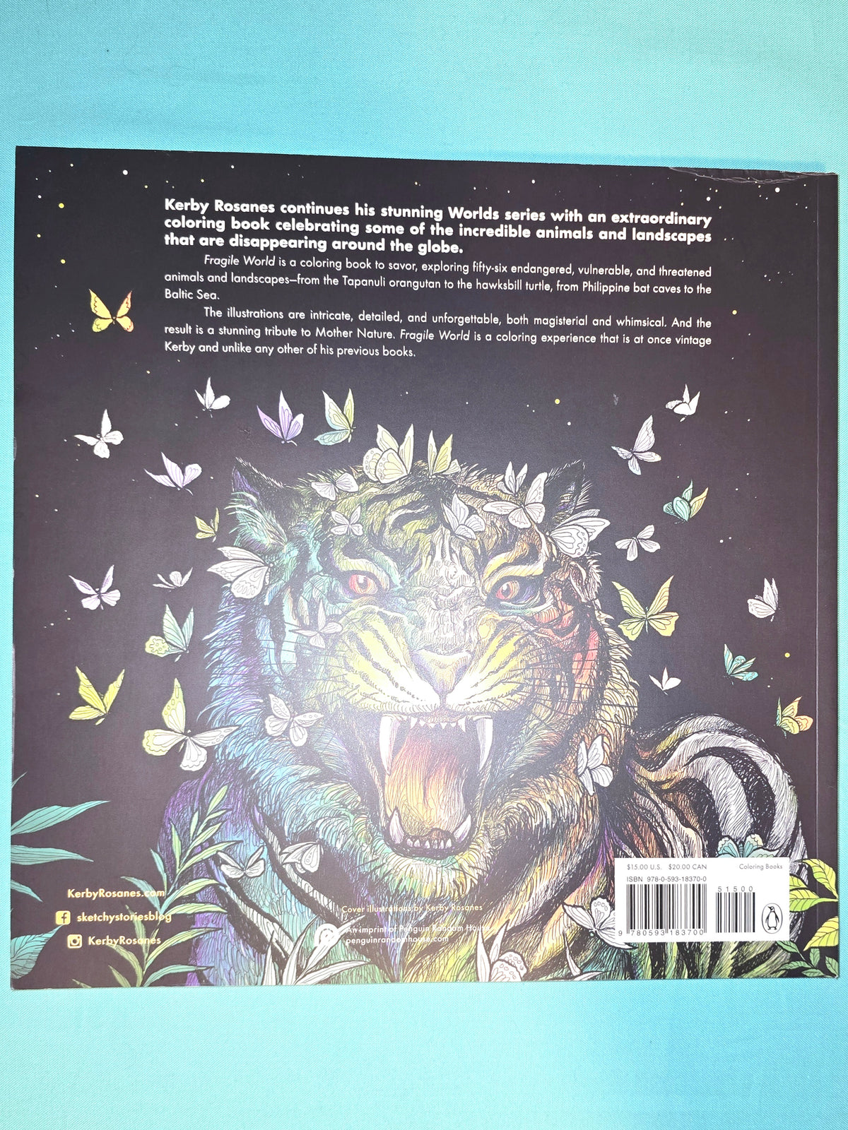 Coloring Book Fragile World