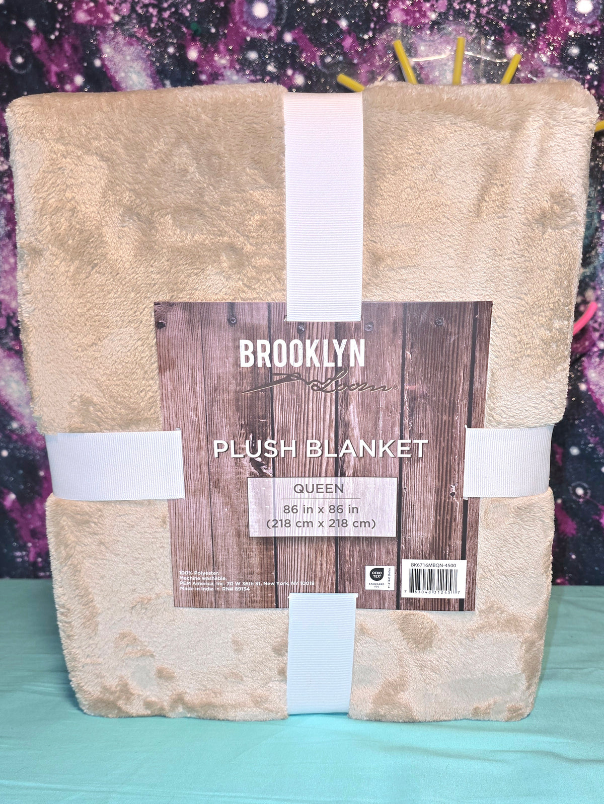 Plush Blanket Brooklyn