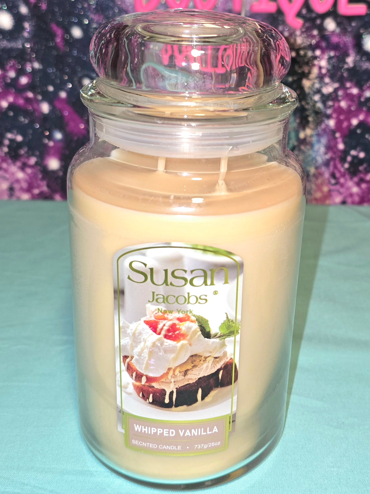 Candle Susan Jacobs Whipped Vanilla