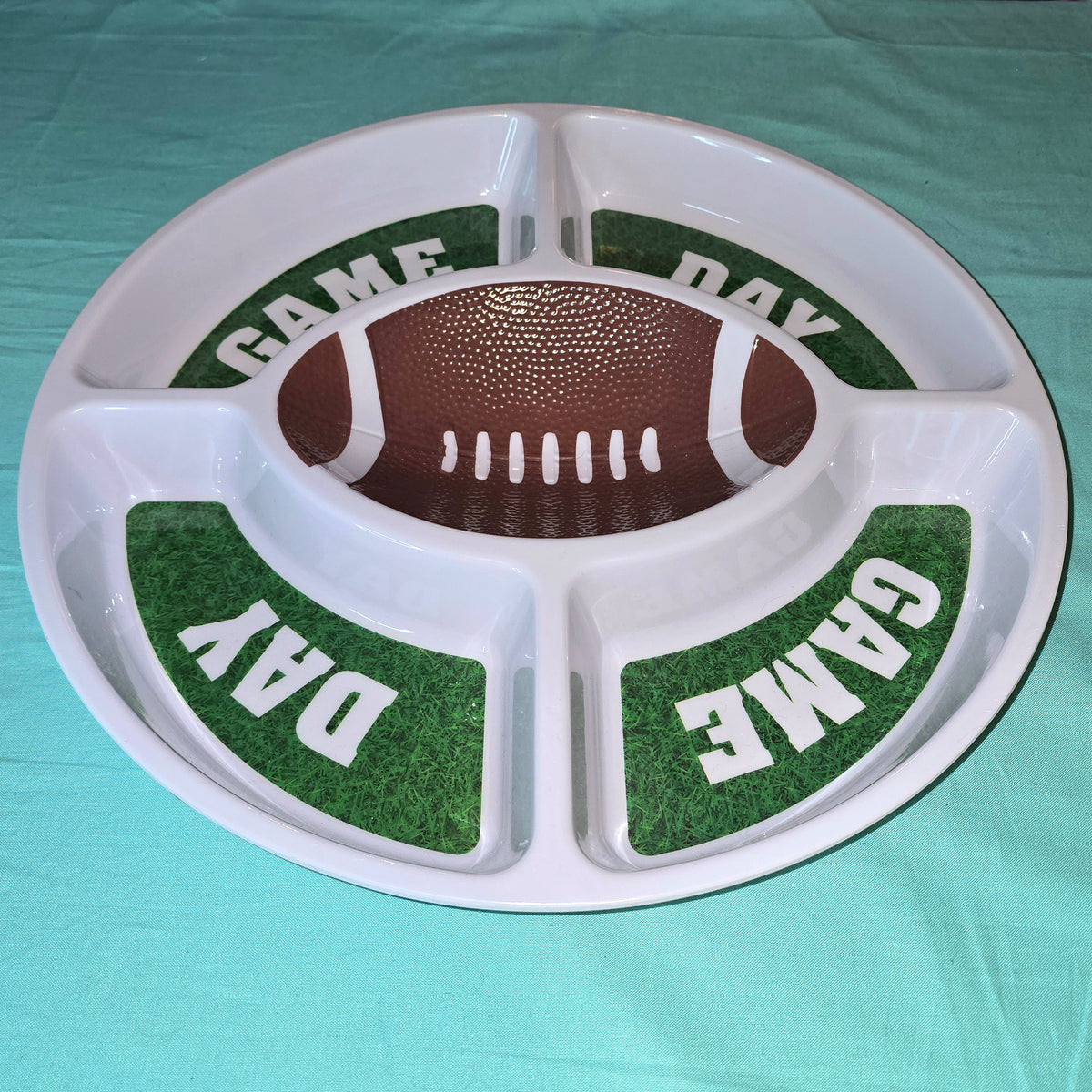 Game Day Chip & Dip Serving Tray