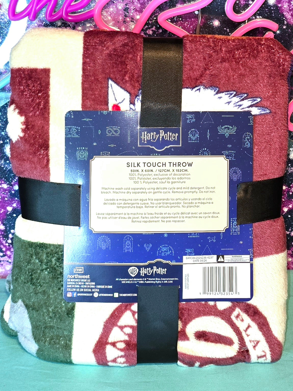 Harry Potter Silk Touch Throw