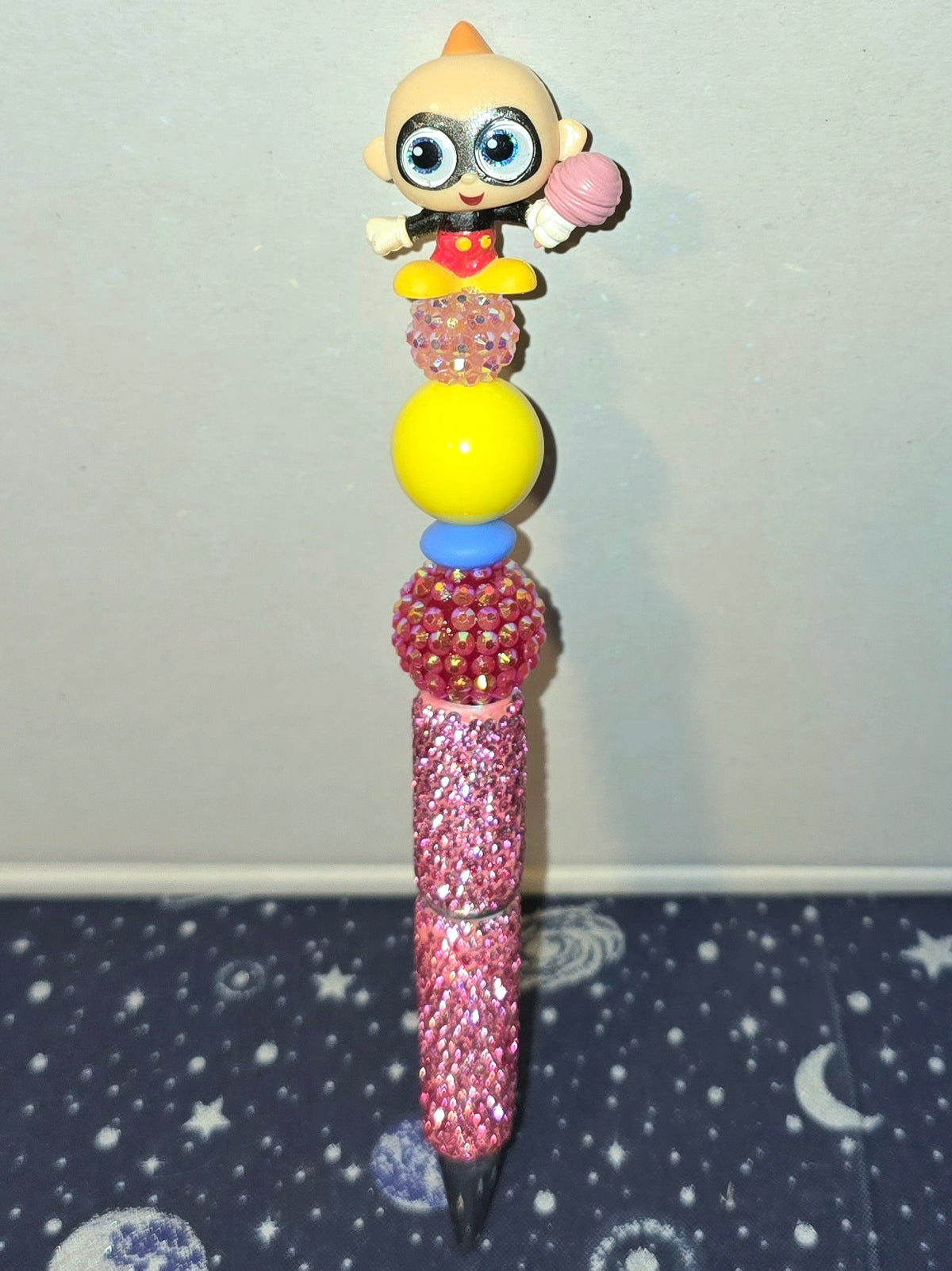 Handmade Doorable Beaded Pen Jack Jack