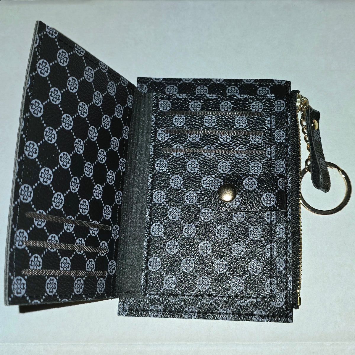 Card Holder Coin Purse Black