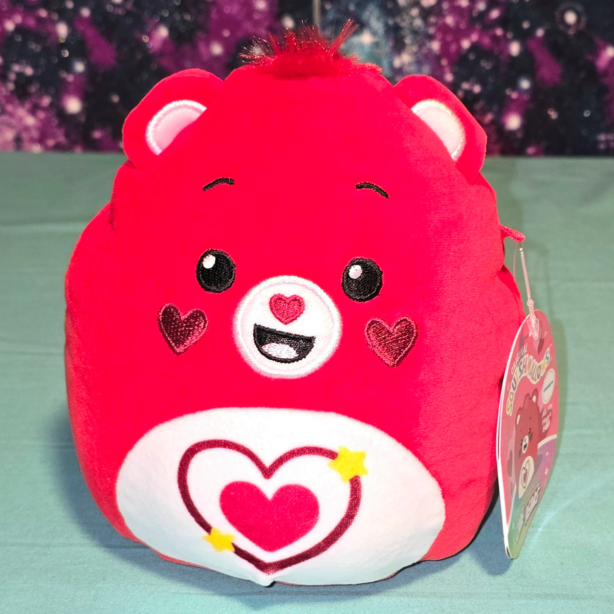 Squishmallow Care Bears All My Heart Bear