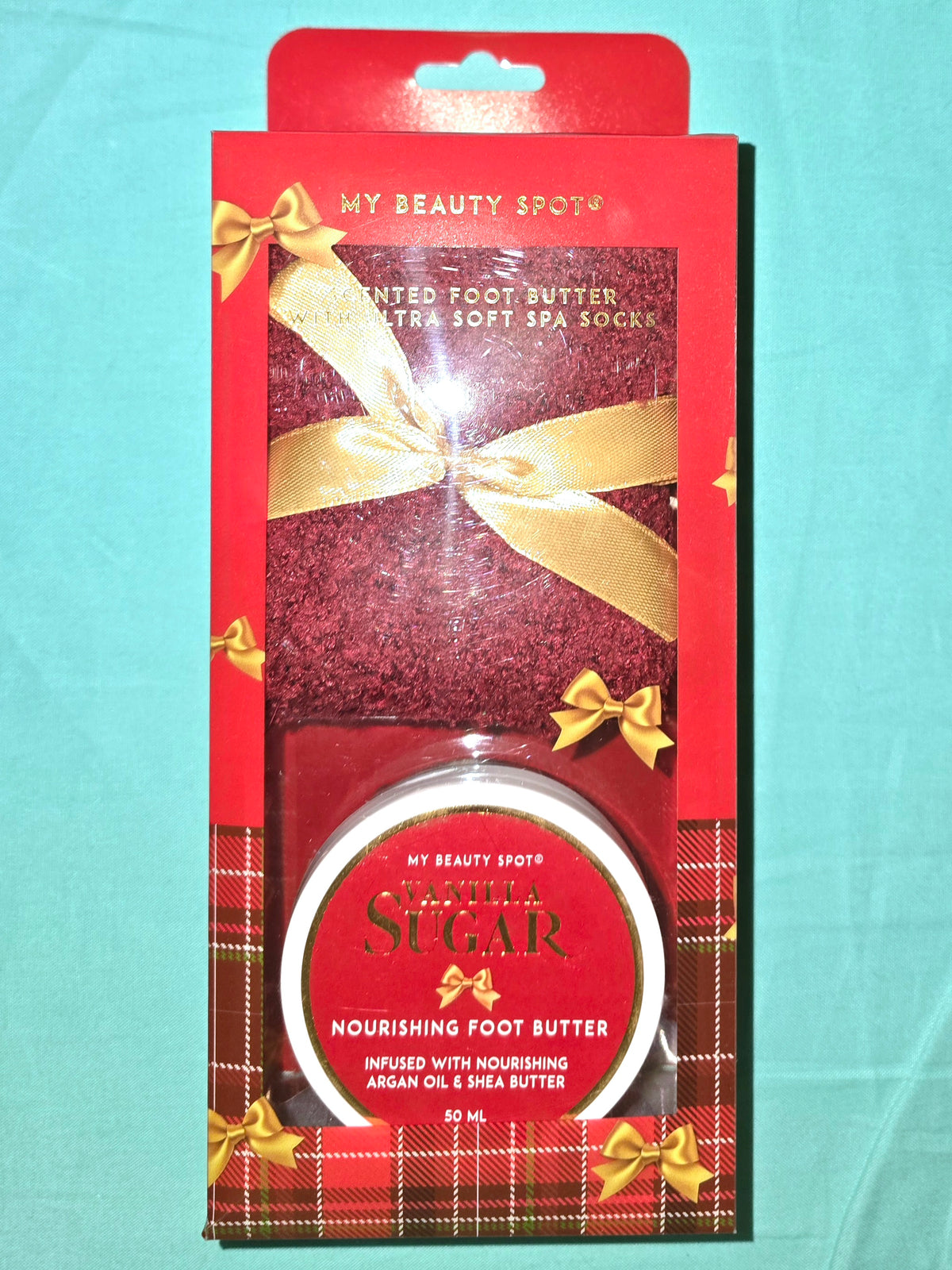 Foot Cream & Cozy Socks set