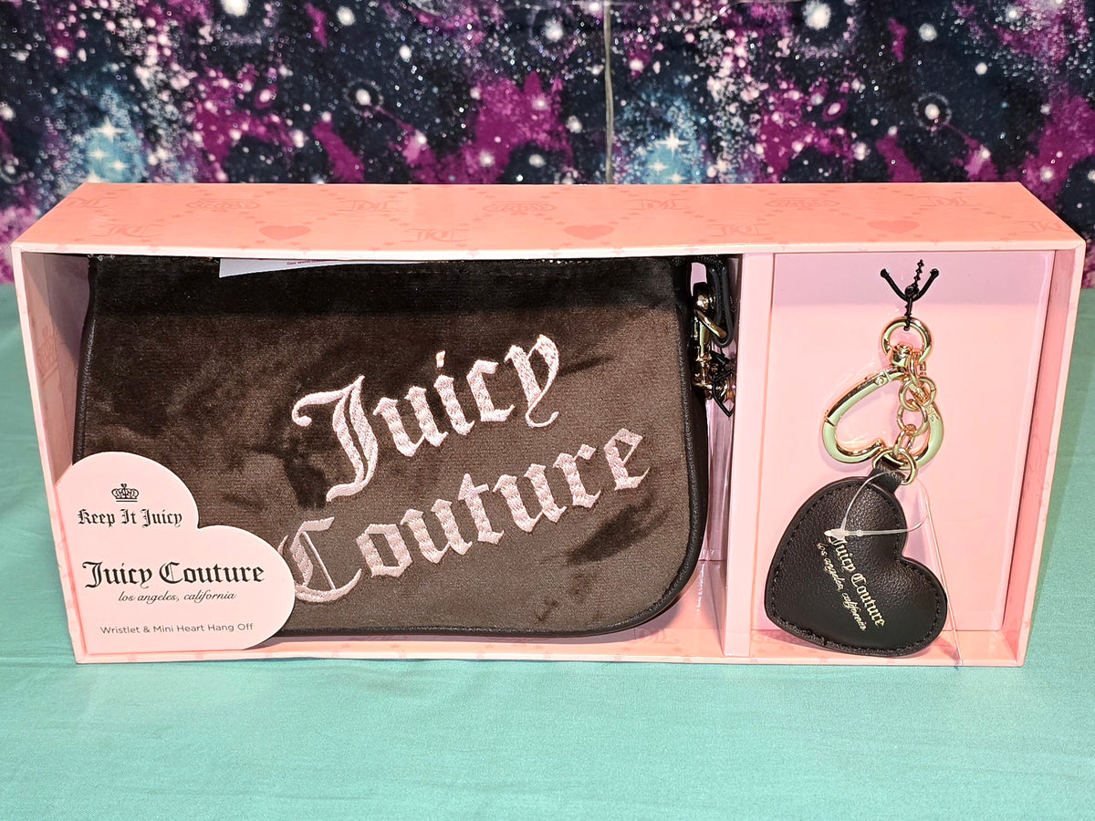 Juicy Couture Purse & Keychain Gift set