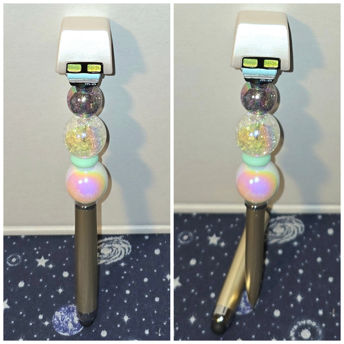 Handmade Doorable Beaded Pen M-O