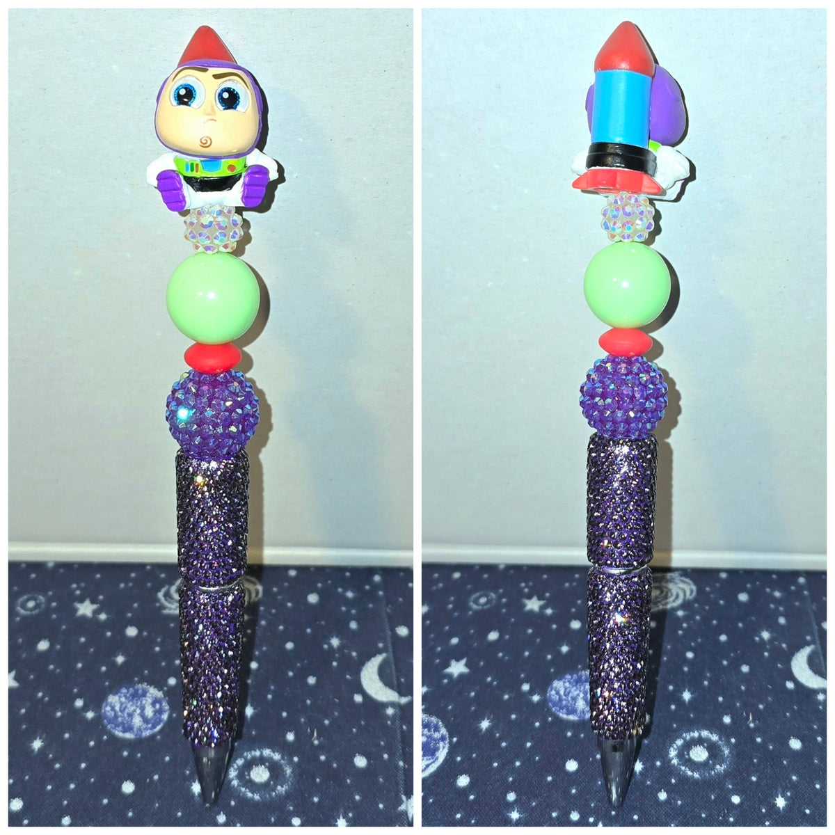 Handmade Doorable Beaded Pen Buzz Lightyear