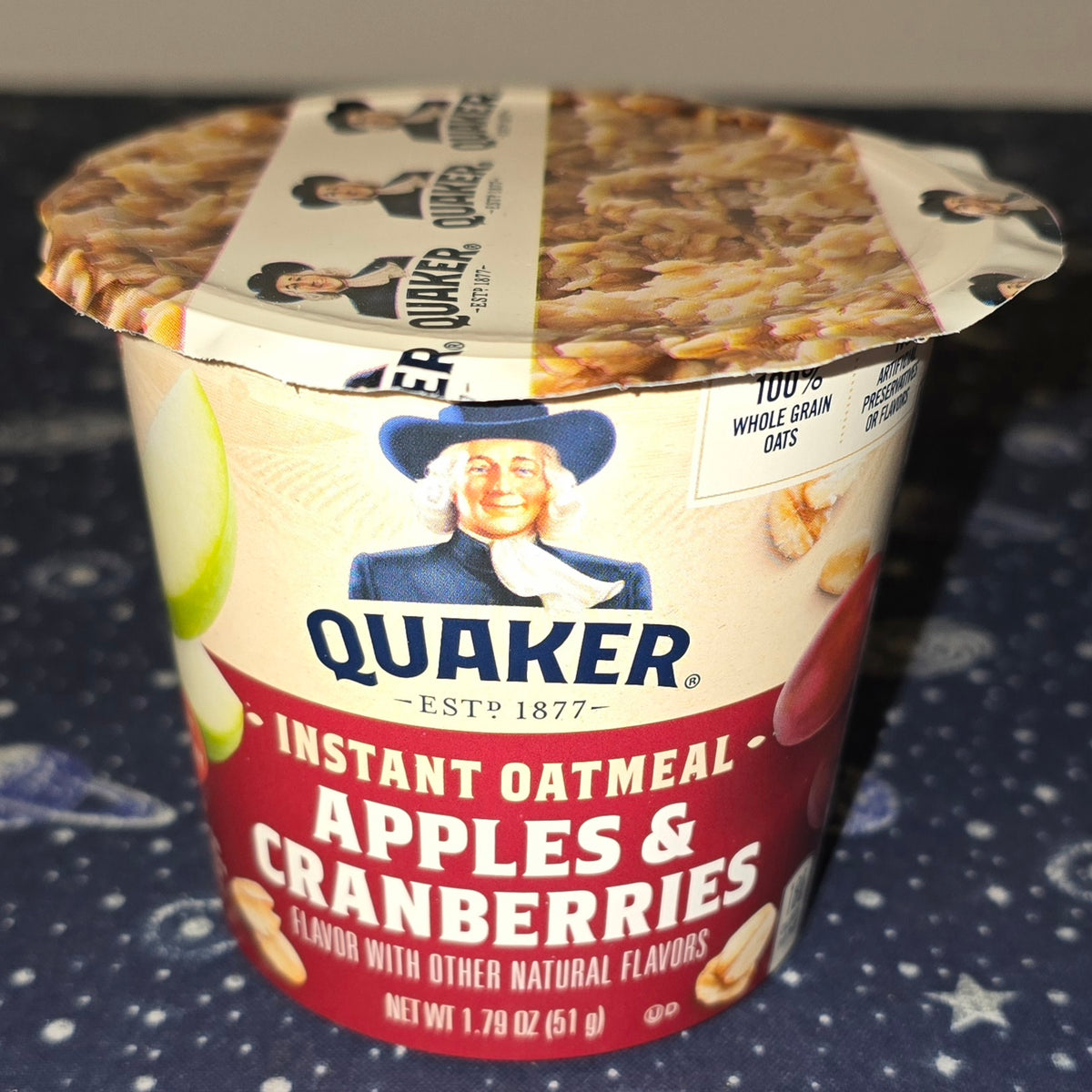 Quaker Instant Oatmeal Apples & Cranberries