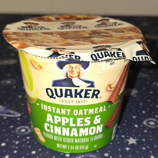 Quaker Instant Oatmeal Apples & Cinnamon