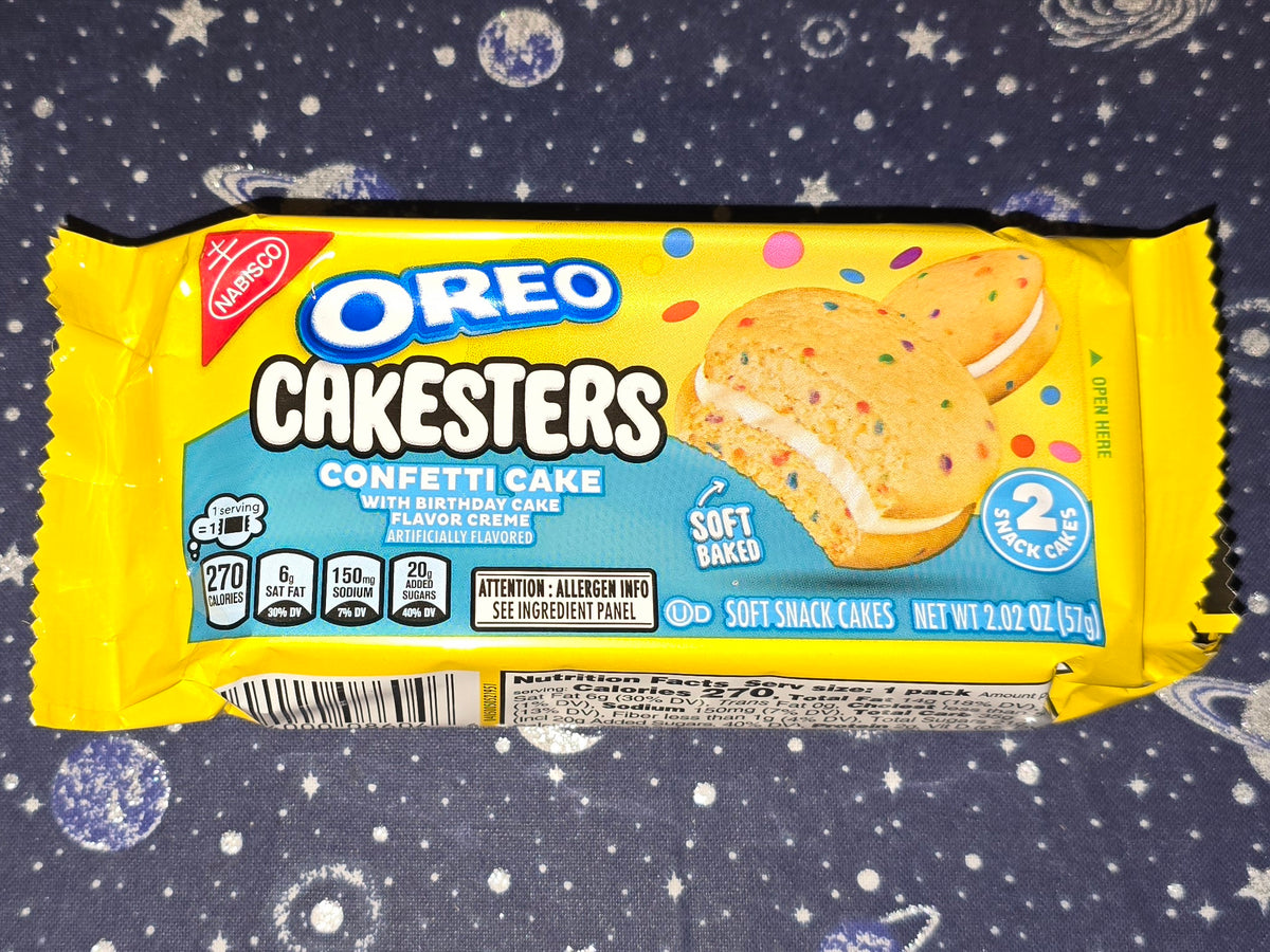 Oreo Cakesters Confetti Cake