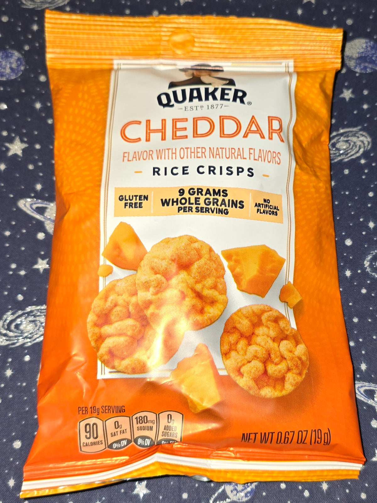 Quaker Rice Crisps Cheddar