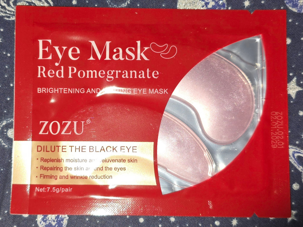 Zozu Red Pomegranate Eye Mask