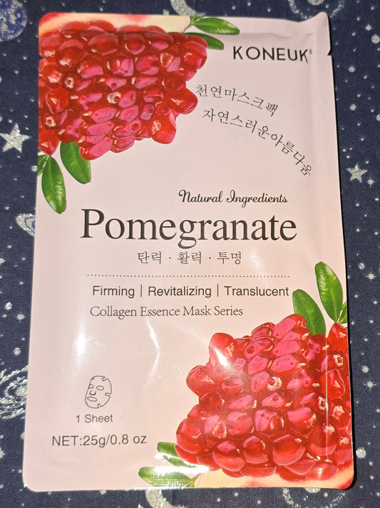 Koneuk Face Mask Pomegranate