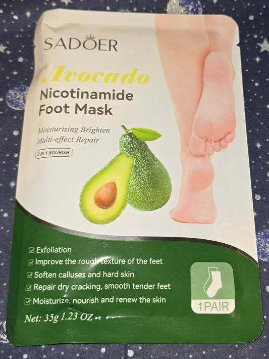 Sadoer Foot Mask Avocado
