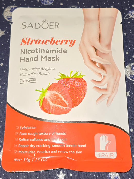 Sadoer Hand Mask Strawberry
