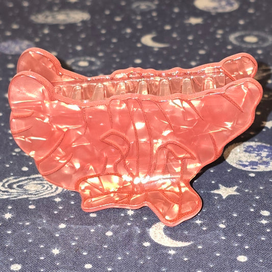 Acrylic Hair Claw Clip Croissant
