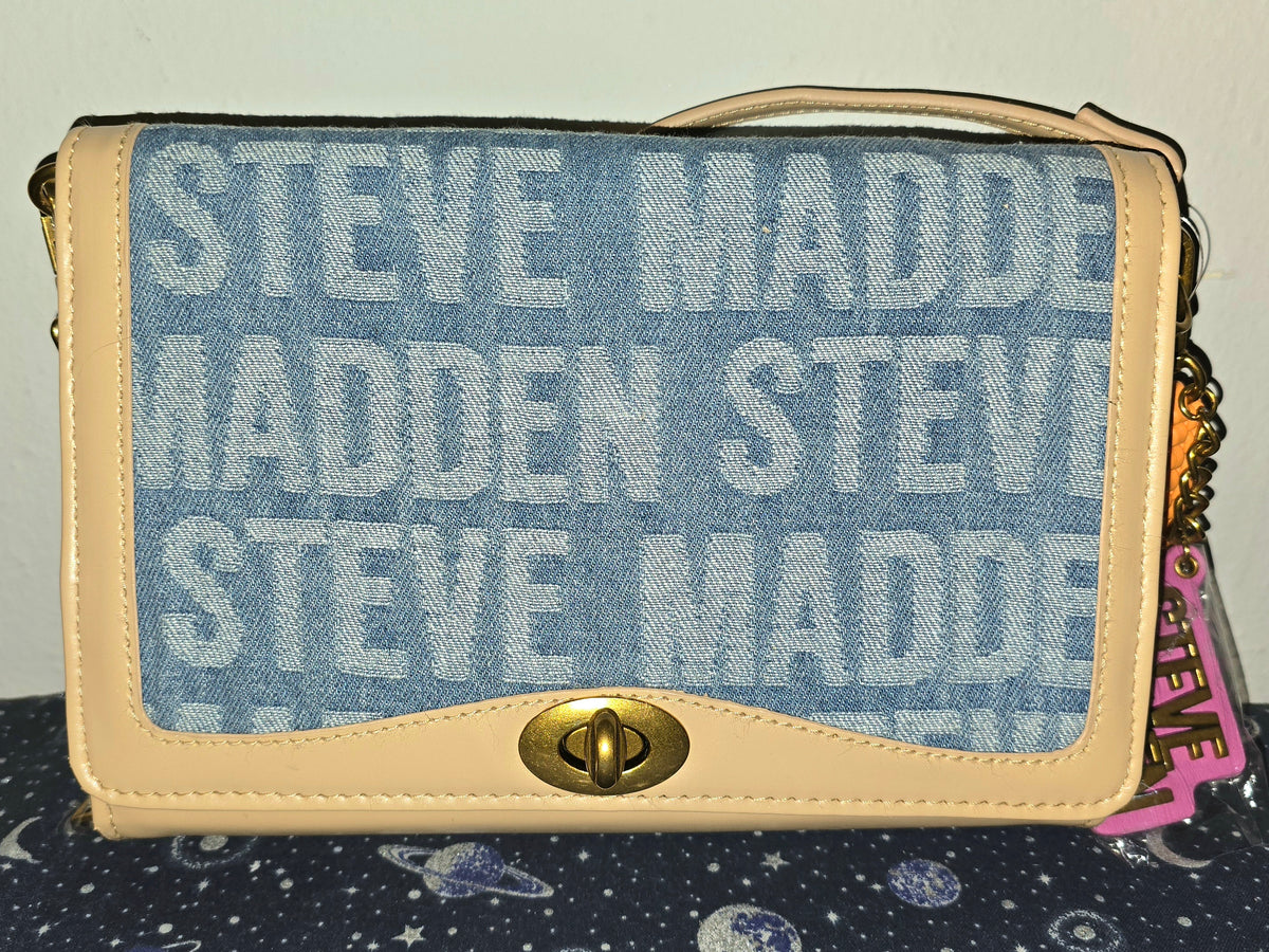 Steve Madden Denim Flap XBody