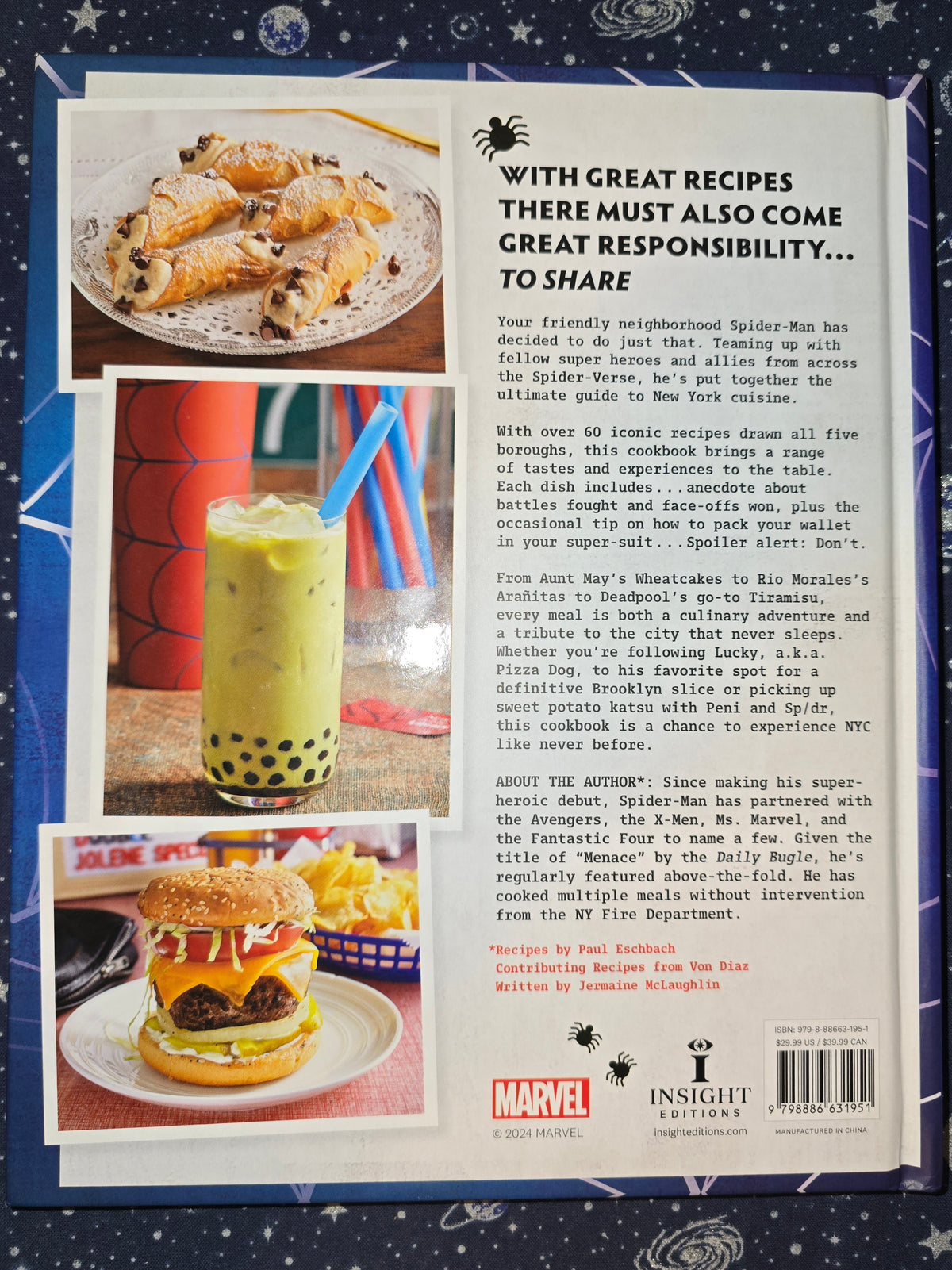 Cookbook Spiderman