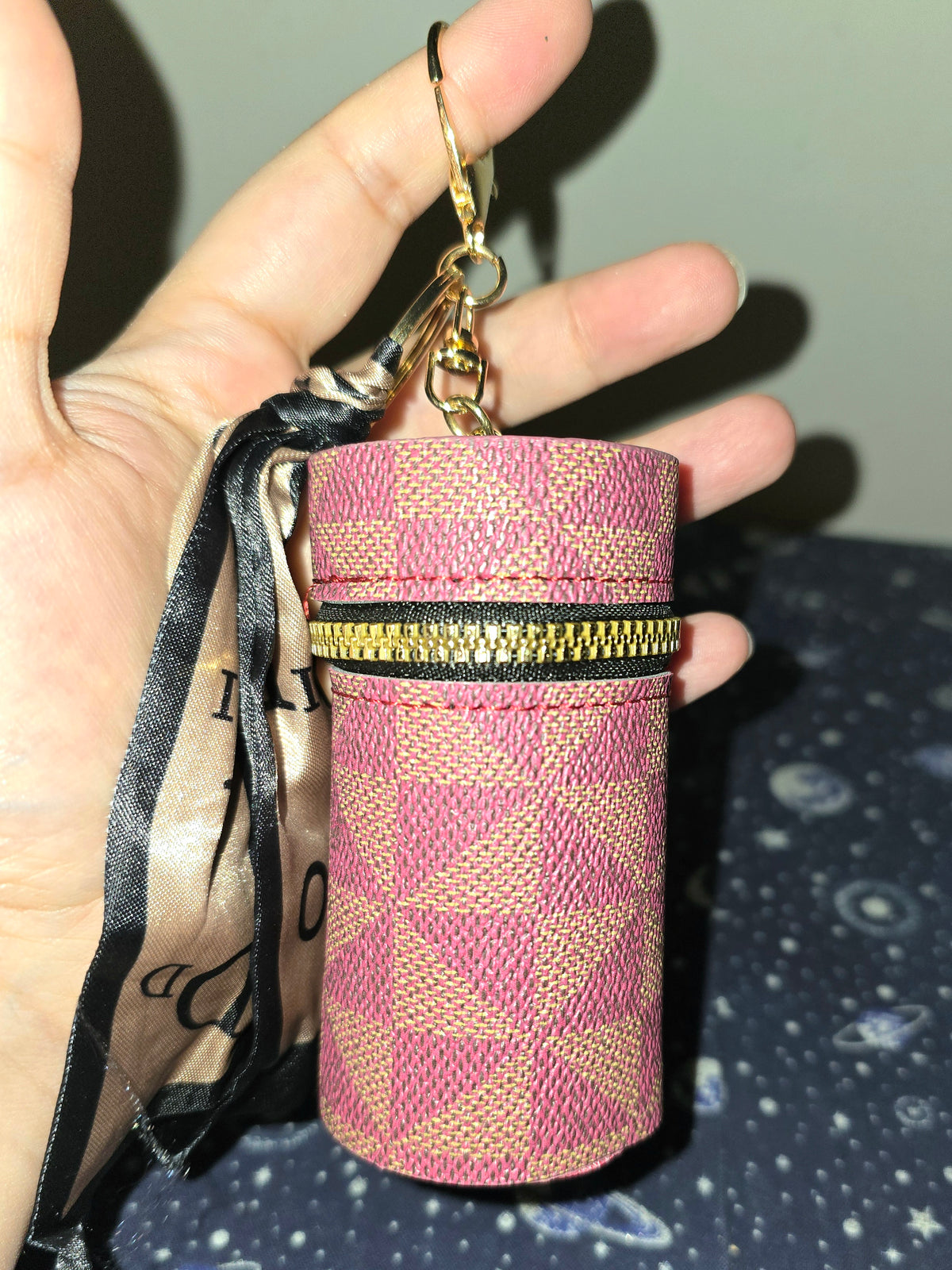 Bucket Coin Purse Rose Pink