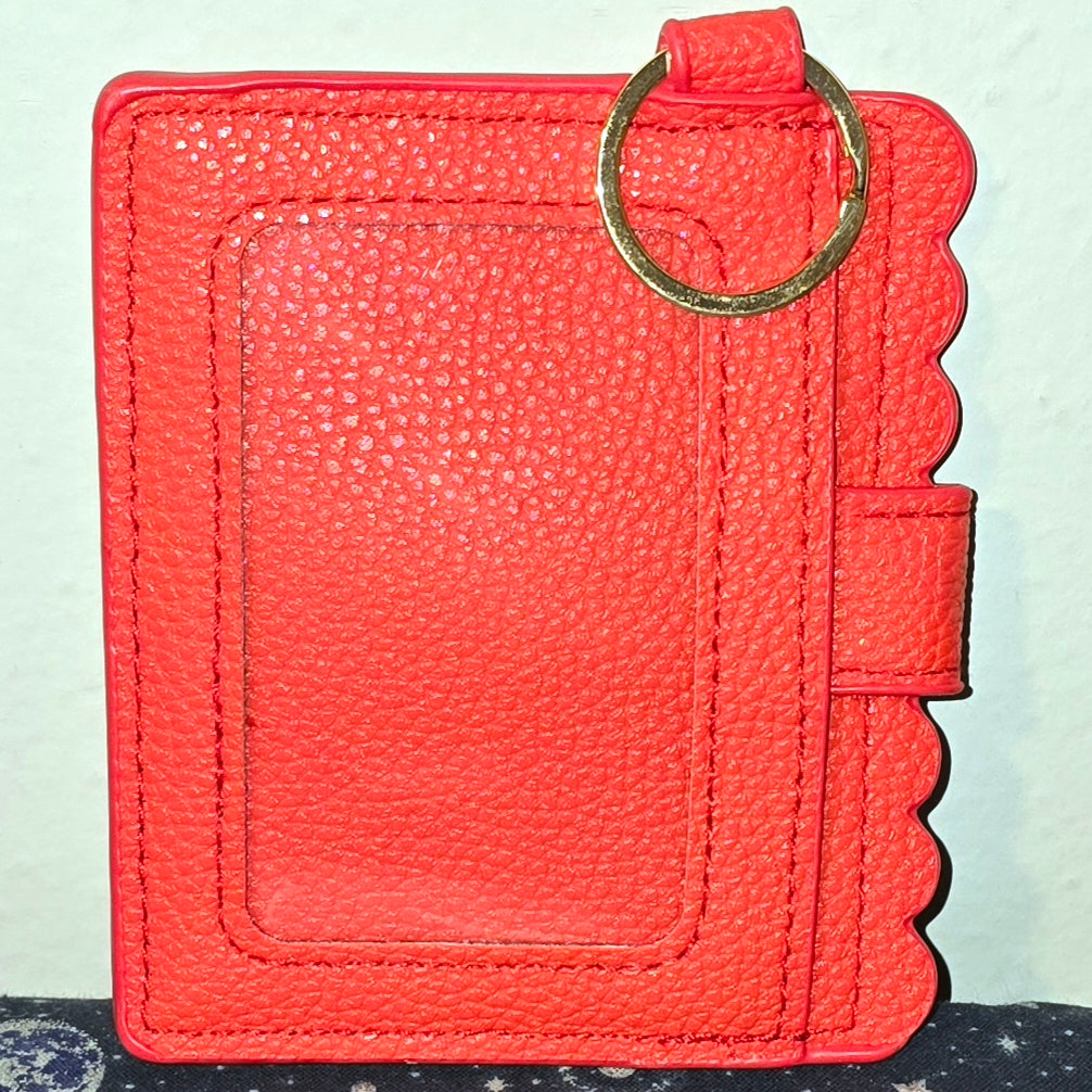Card Holder Wallet Red