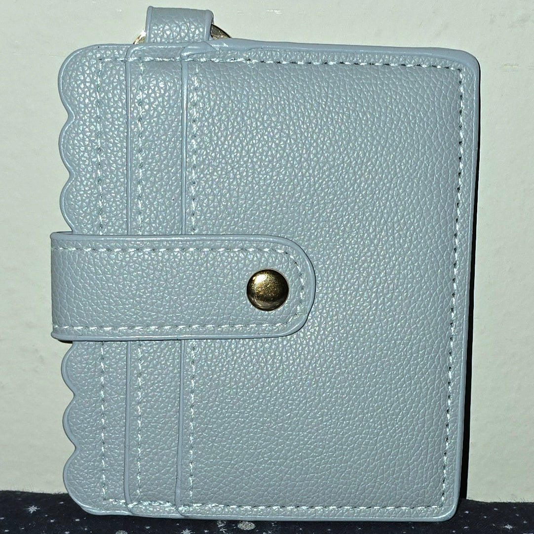 Card Holder Wallet Light Blue