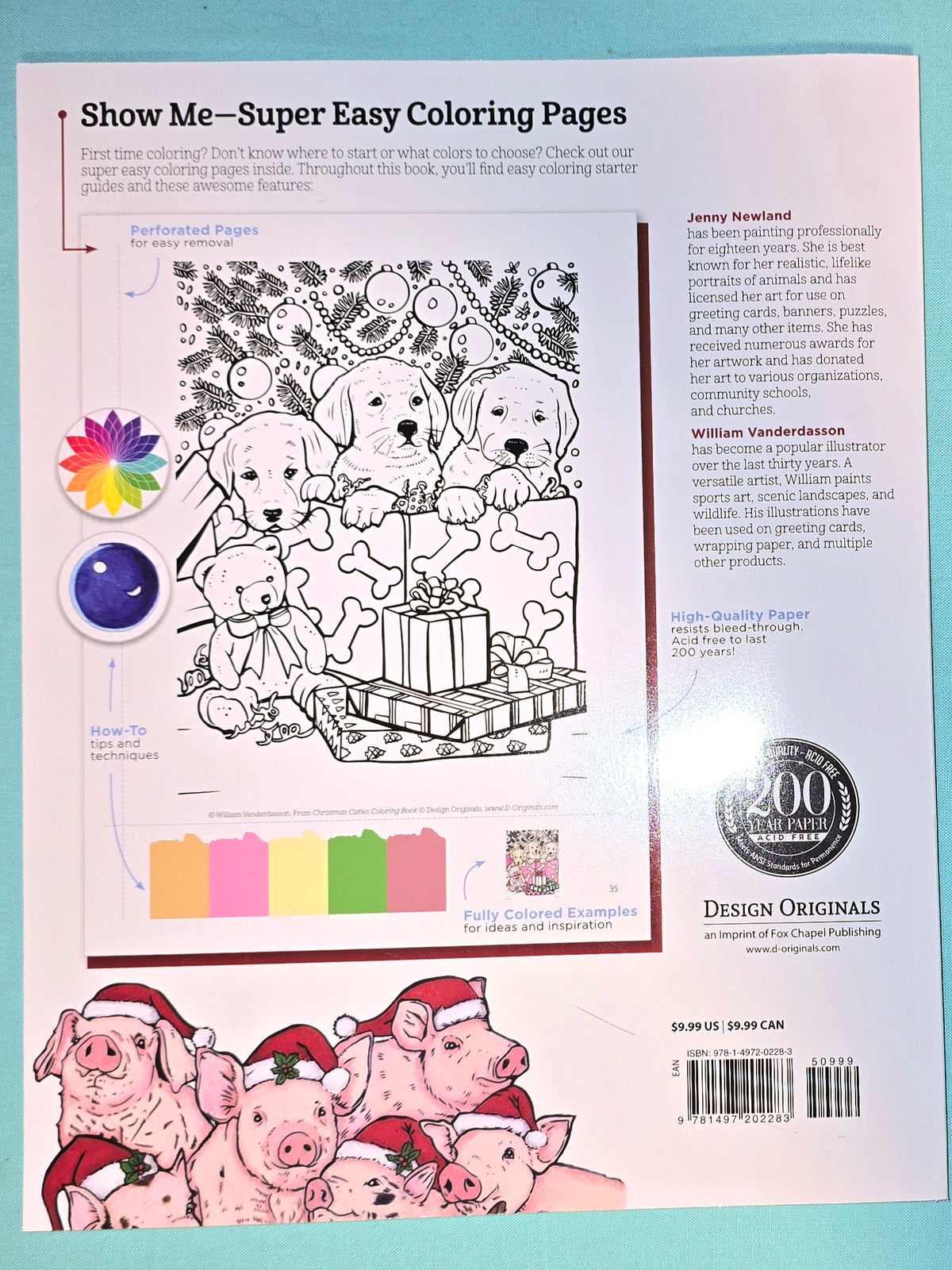 Coloring Book Christmas Cuties
