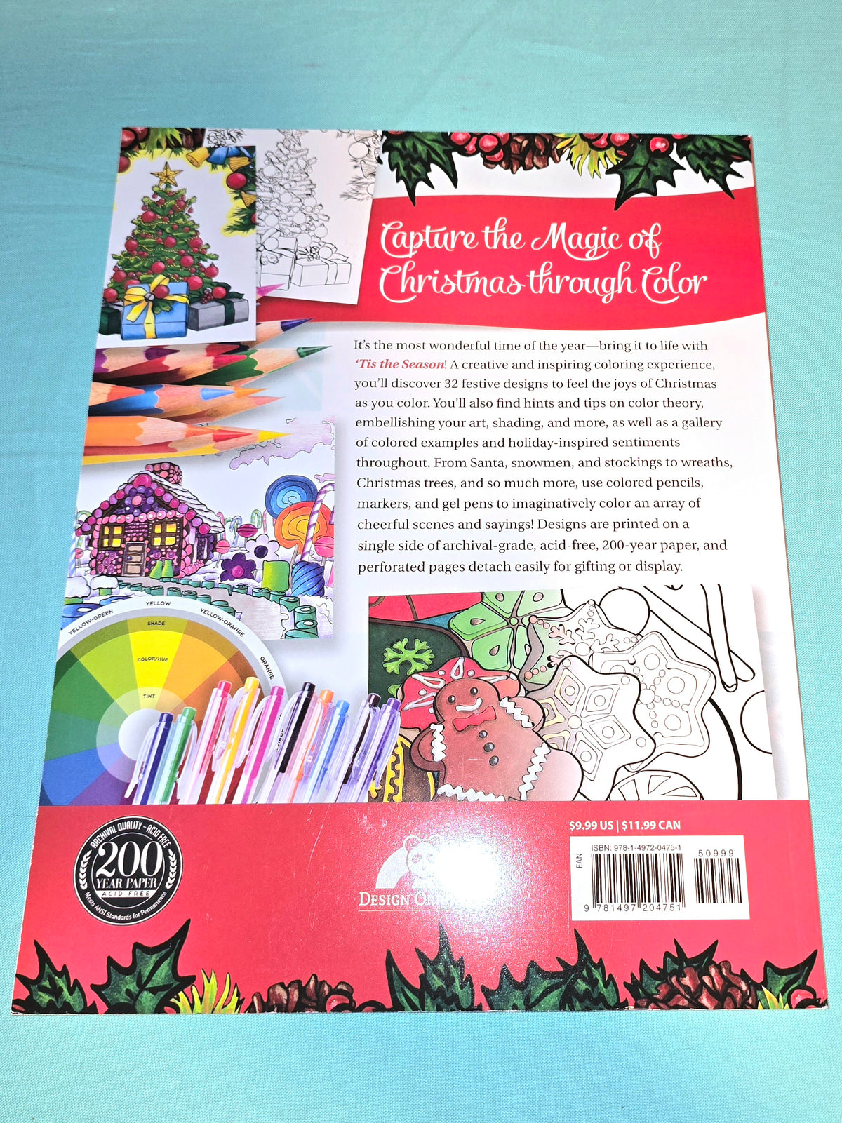 Coloring Book 'Tis the Season