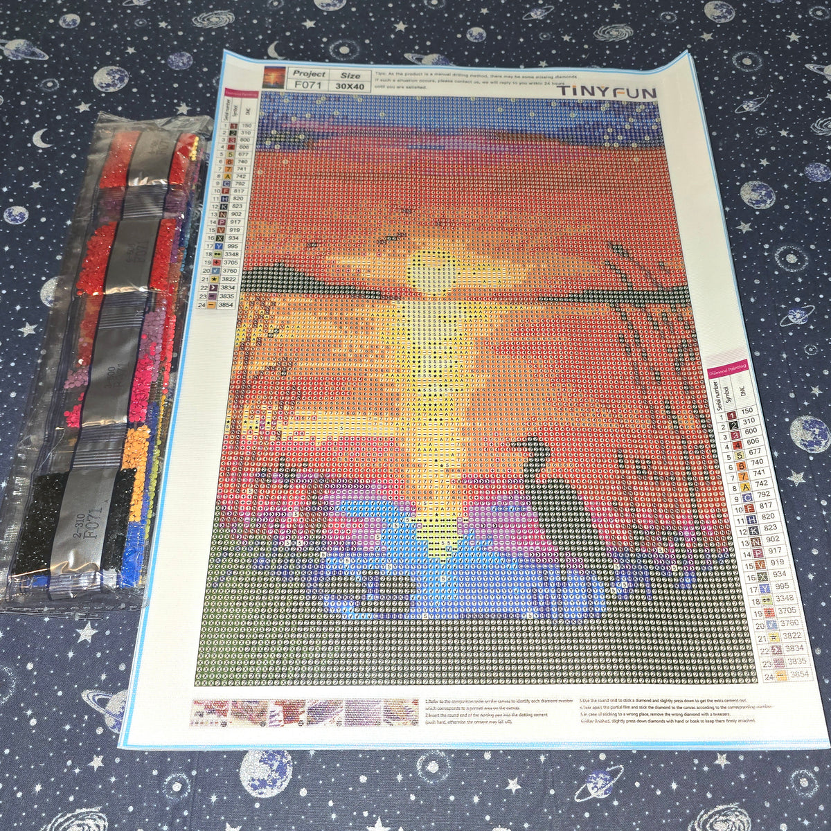 Diamond Painting Sunset