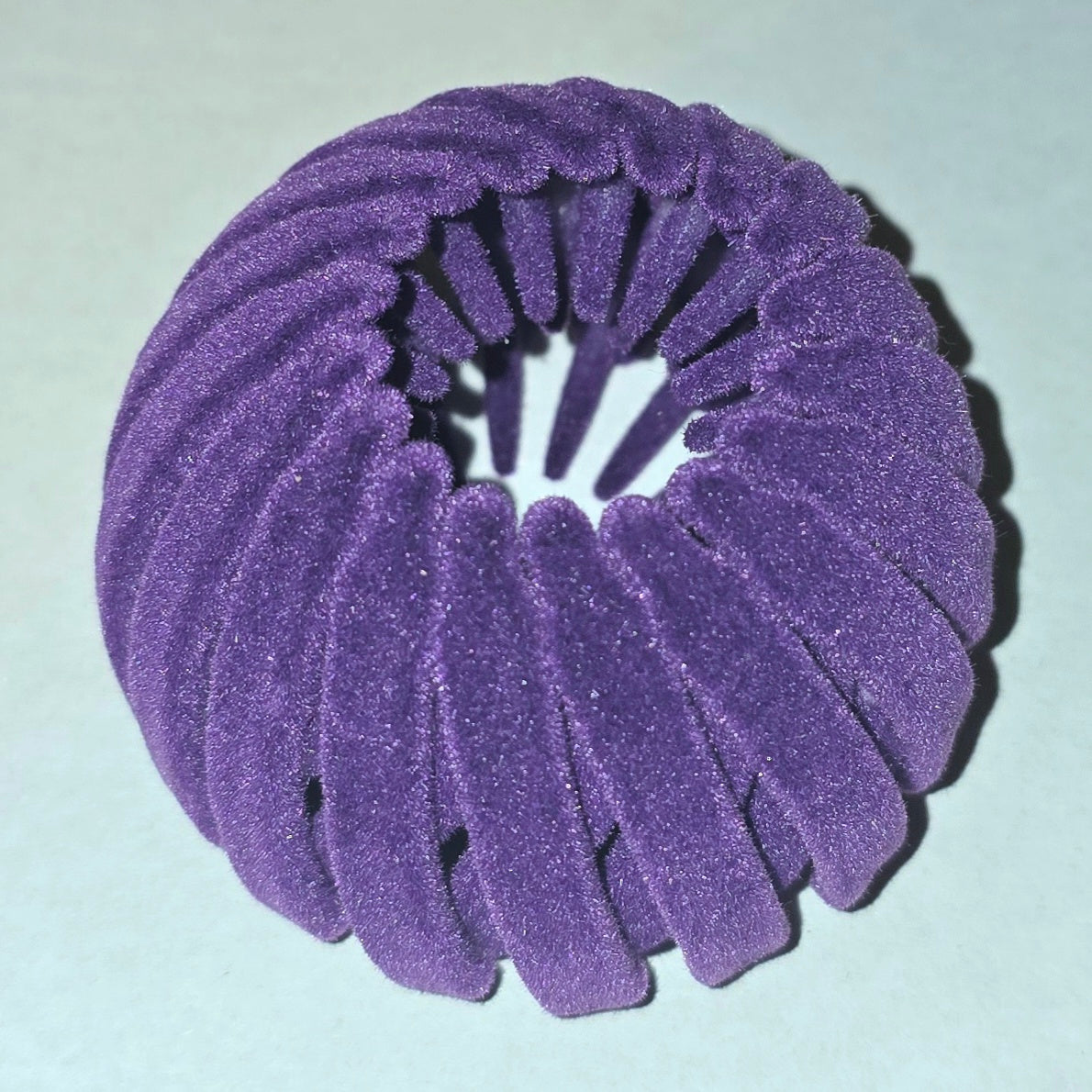 Bird Nest Magic Hair Clip Purple