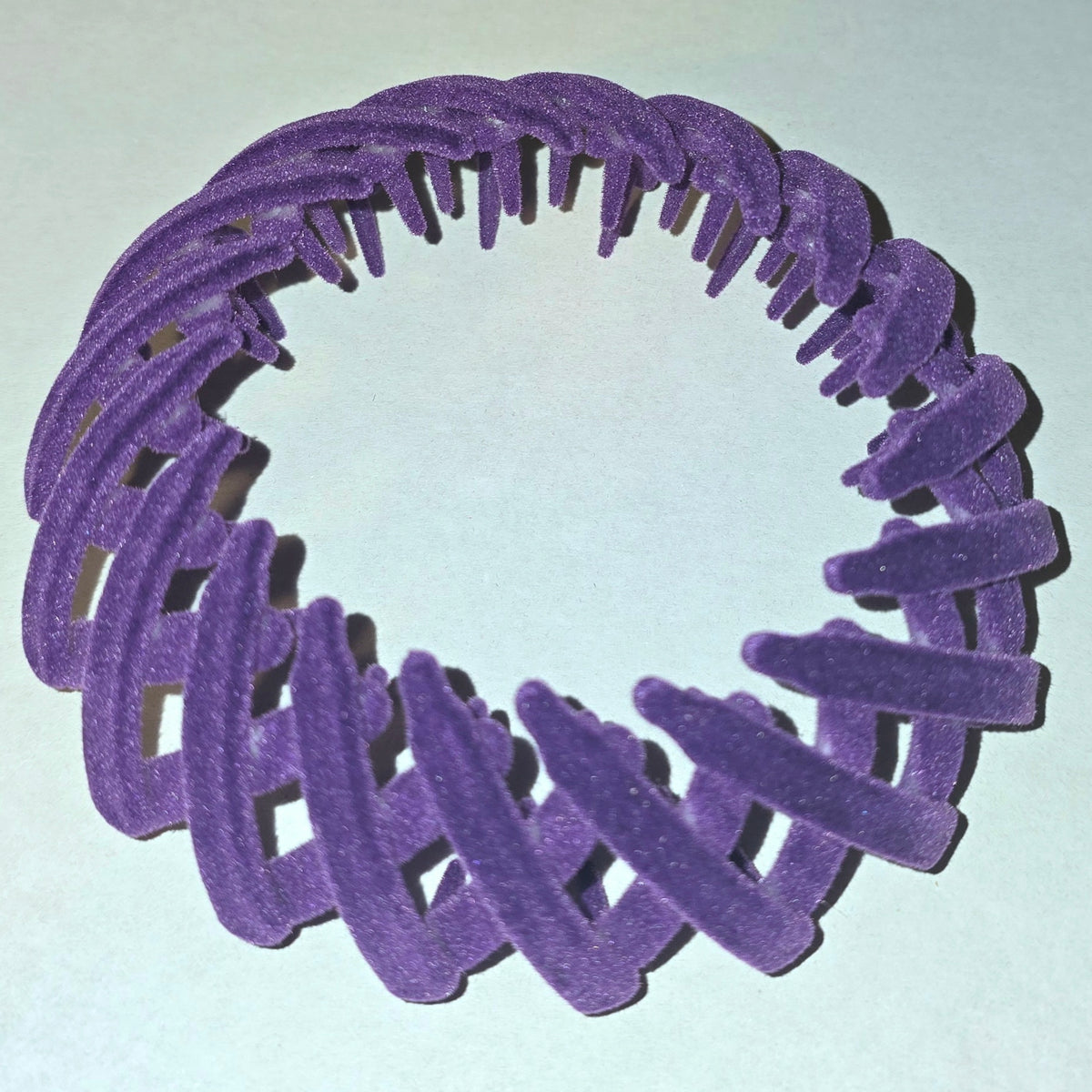 Bird Nest Magic Hair Clip Purple