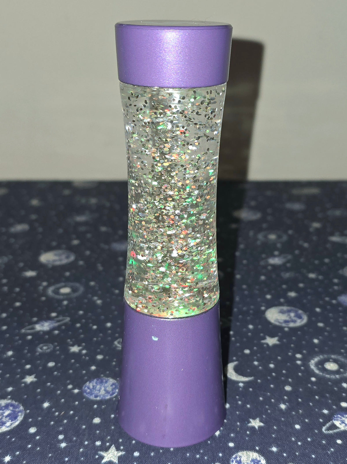 Light-Up Glitter Sensory Tube Purple