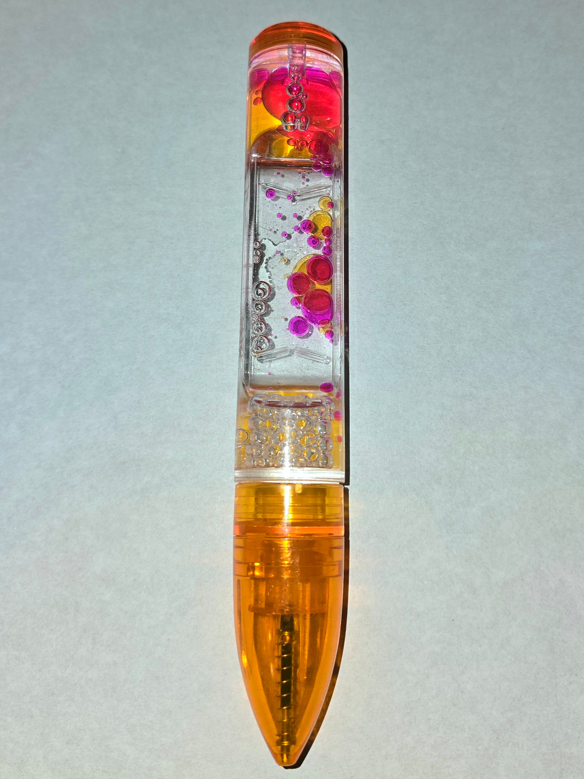 Liquid Motion Bubbler Pen Orange