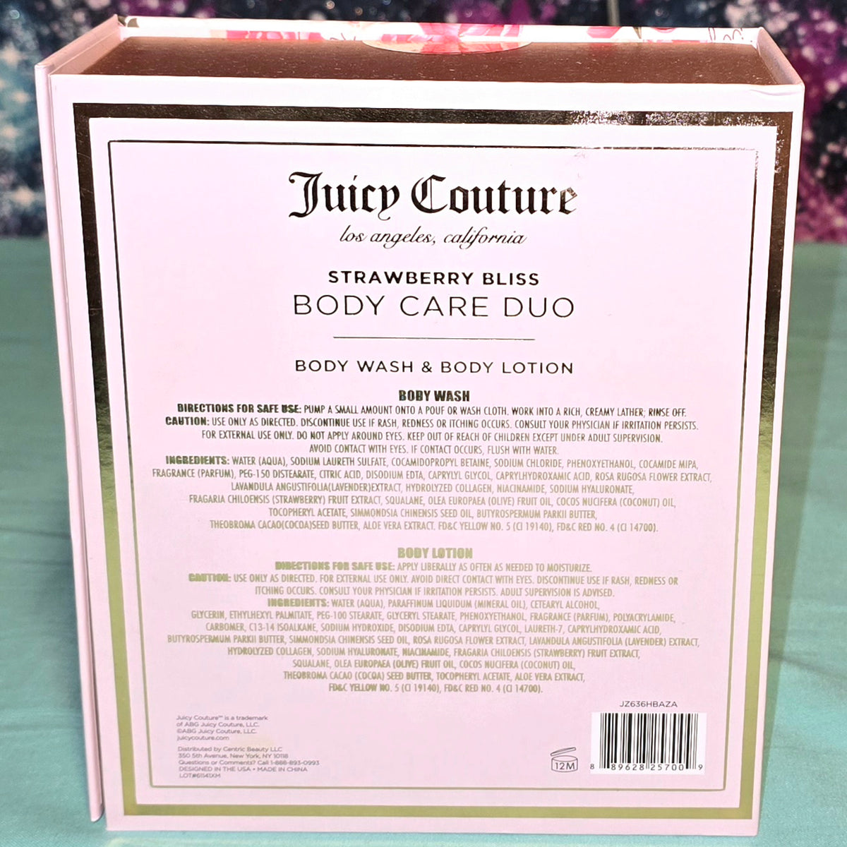 Juicy Couture Body Care Duo Strawberry Bliss