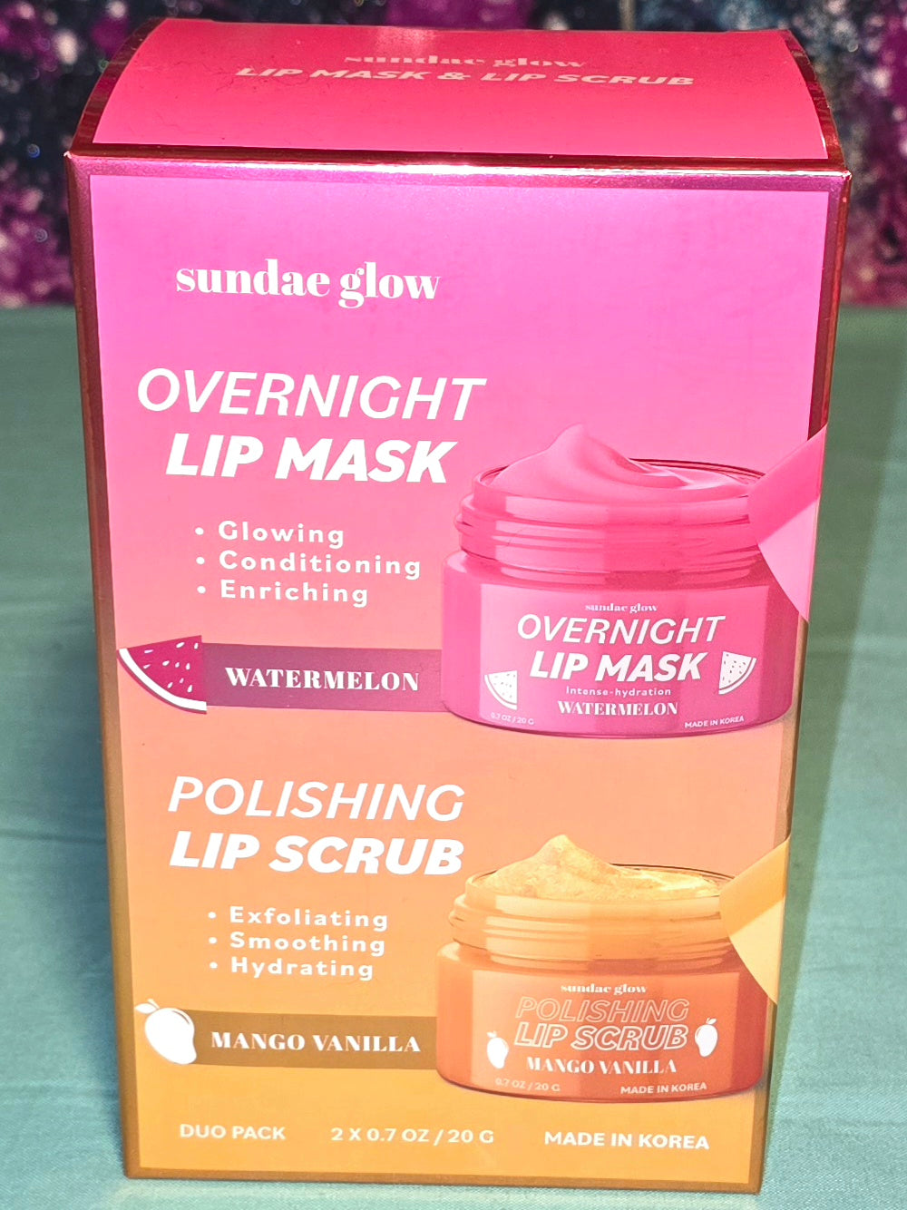Overnight Lip Mask & Scrub Duo Pack