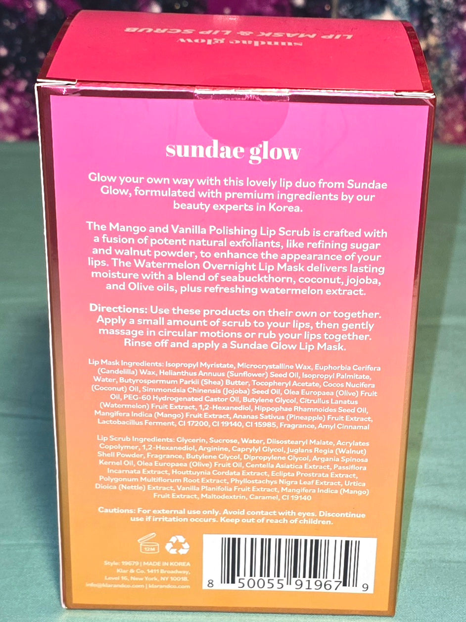Overnight Lip Mask & Scrub Duo Pack