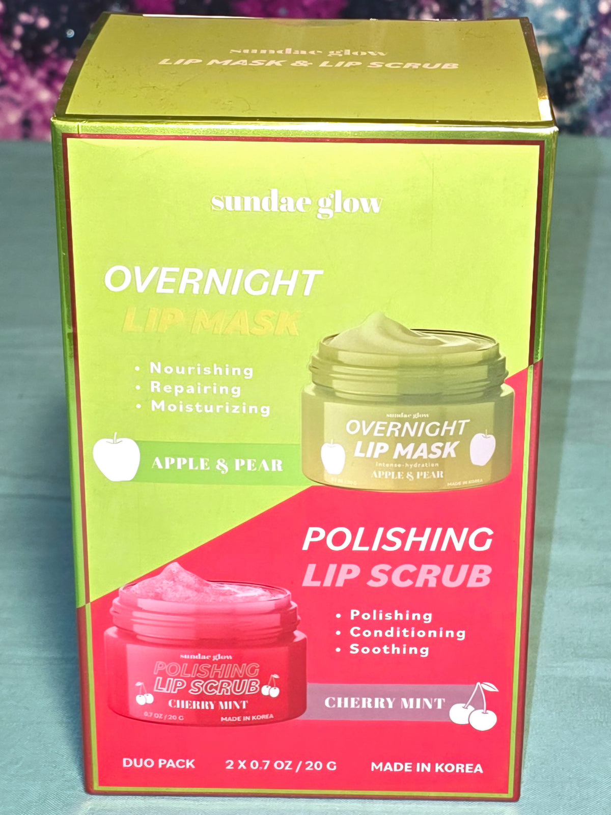 Overnight Lip Mask & Scrub Duo Pack