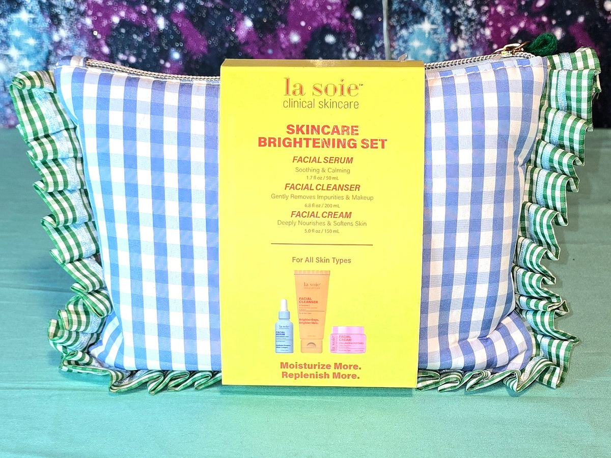 Skincare Brightening Set w/Travel Bag