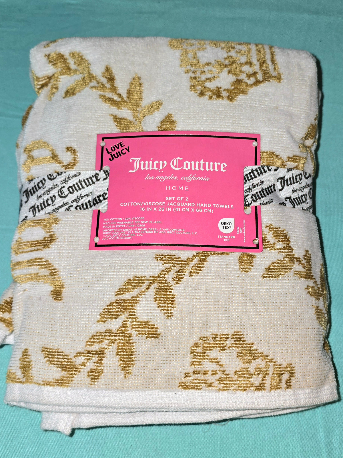 Juicy Couture Hand Towels