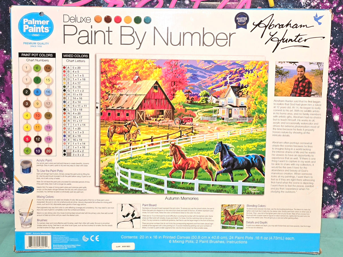 Paint by Number Abraham Hunter