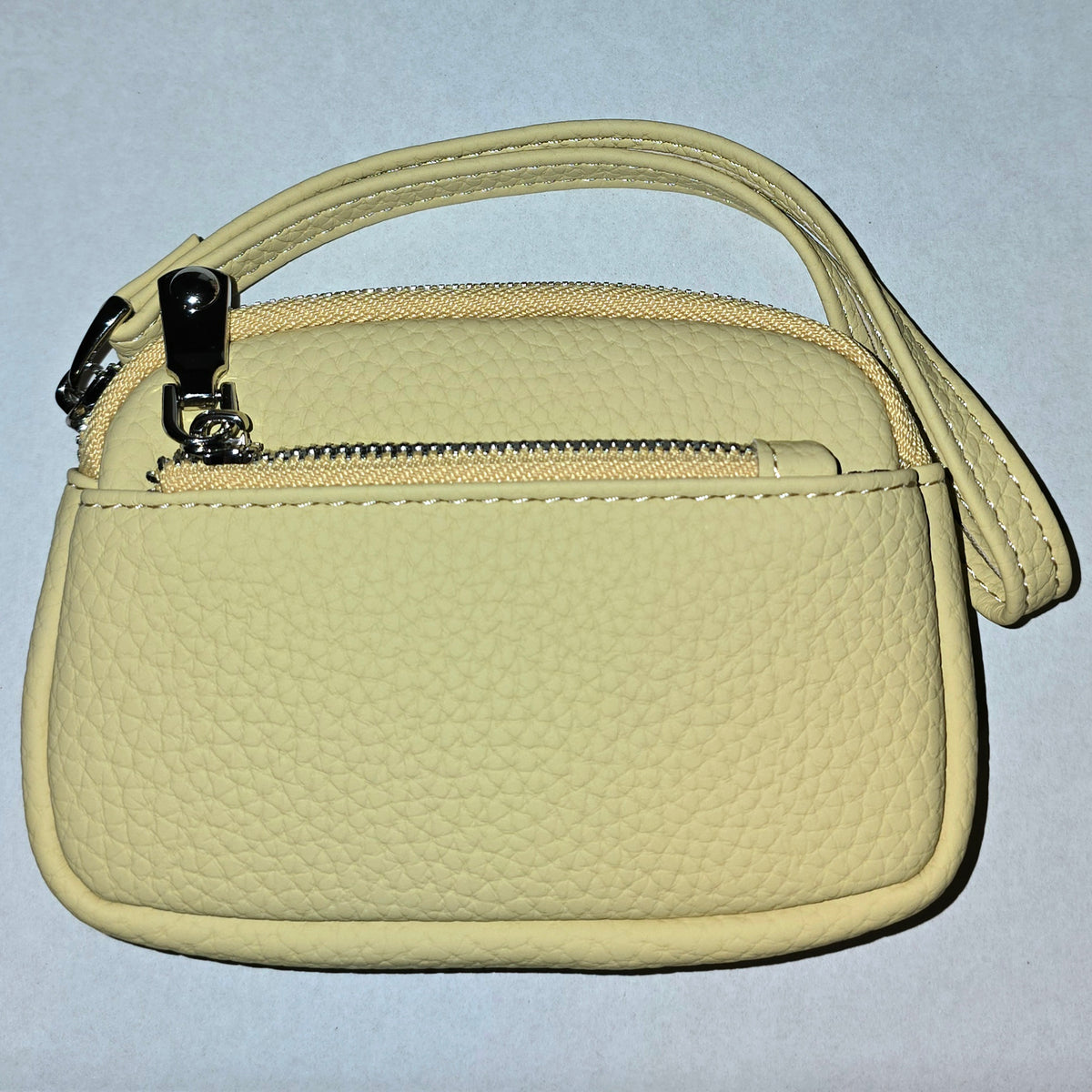 Coin Purse Wristlet Yellow