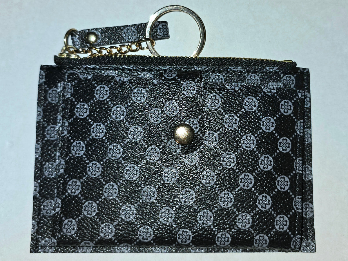 Card Holder Coin Purse Black