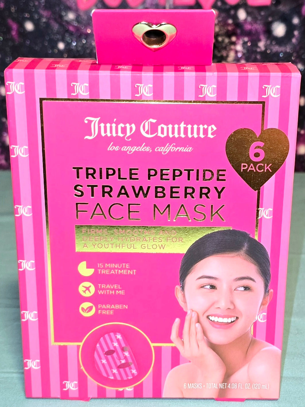 Juicy Couture Strawberry Face Masks